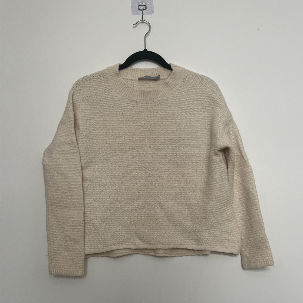 Vince Women's Soft Cream Crew Neck Sweater